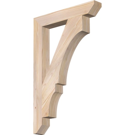 Balboa Slat Smooth Bracket, Douglas Fir, 3 1/2W X 24D X 36H